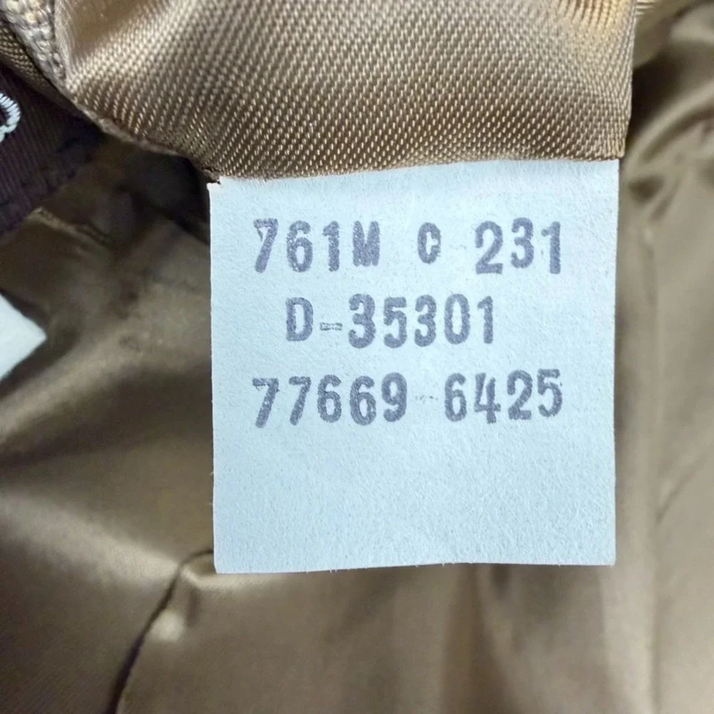 VTG Levis Mens Blazer 38L Tan Action‎ Suit Sta Prest Sport Coat